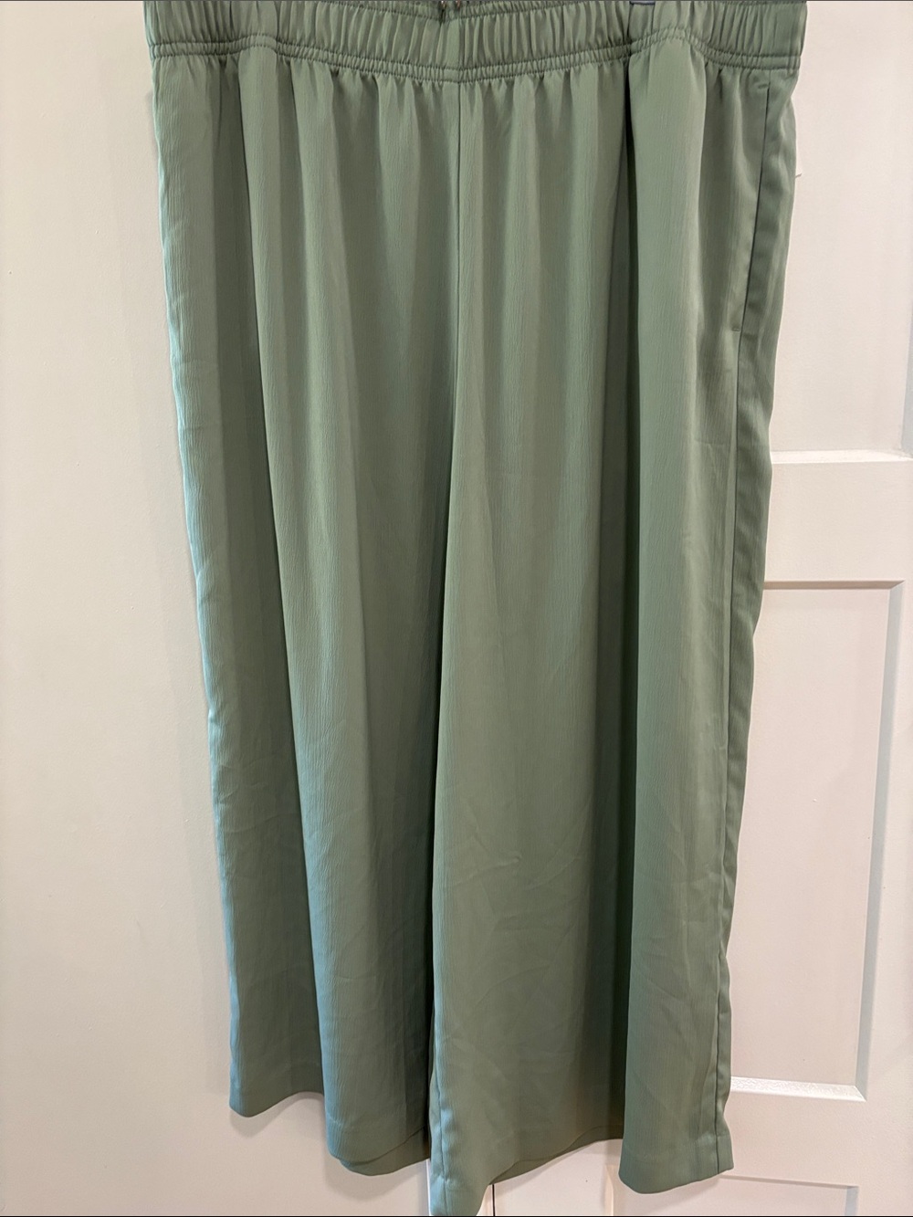 H&M Light Sage Wide-Leg Women’s Slacks XL